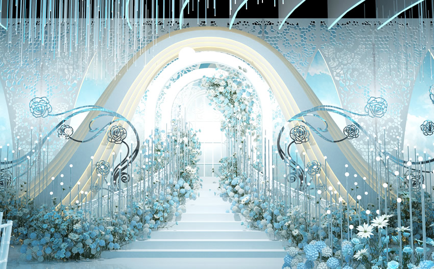 杨浦釡香烙馍村水晶厅效果展示